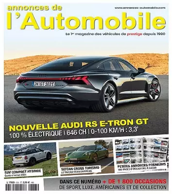 Annonces Automobile N°333 – Avril 2021  [Magazines]