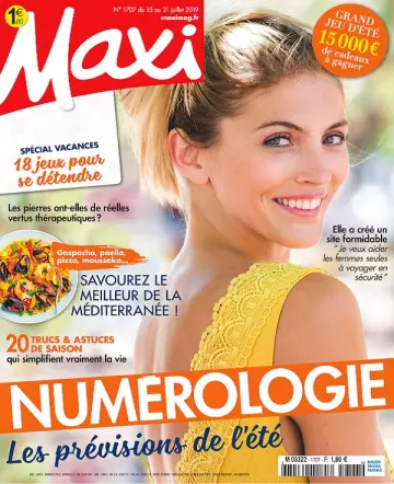 Maxi N°1707 Du 15 au 21 Juillet 2019 [Magazines]
