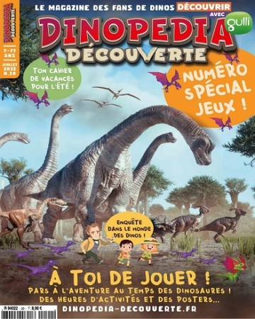 Dinopédia Découverte N°20 – Juillet 2023 [Magazines]