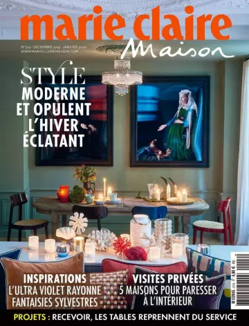Marie Claire Maison N°514 - Décembre 2019 - Janvier 2020 [Magazines]