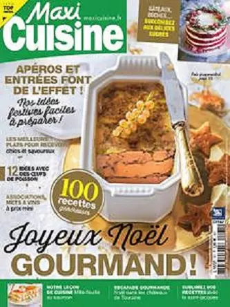 Maxi Cuisine N°161 – Novembre 2022  [Magazines]