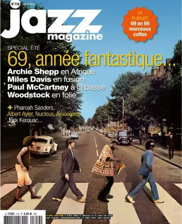 Jazz Magazine N°719 – Août 2019 [Magazines]