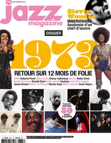 Jazz Magazine N°763 – Septembre 2023 [Magazines]