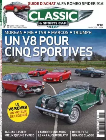 Classic & Sports Car - Janvier 2020  [Magazines]