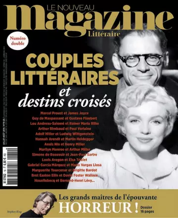Le Nouveau Magazine Littéraire N°19 – Juillet-Août 2019 [Magazines]