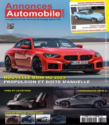 Annonces Automobile N°351 – Novembre 2022  [Magazines]