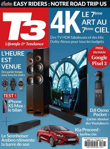 T3 Gadget Magazine N°33 – Février 2019 [Magazines]