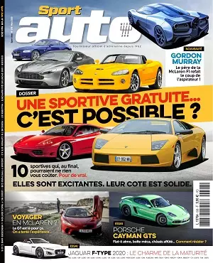 Sport Auto N°698 – Mars 2020  [Magazines]