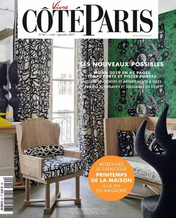 Vivre Côté Paris N°64 – Août-Septembre 2019  [Magazines]