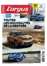 L'Argus N°4514 Du 31 Aout au 13 Septembre 2017  [Magazines]