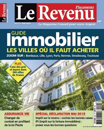 Le Revenu Placements N°261 – Mai 2019  [Magazines]