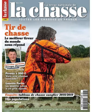 La Revue Nationale De La Chasse N°861 – Juin 2019 [Magazines]