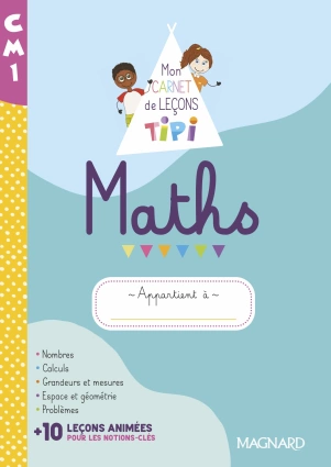 Tipi CM1 - Mon carnet de leçons de maths  [Livres]