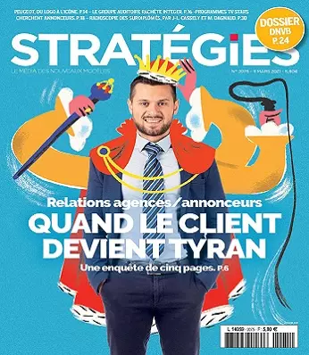 Stratégies N°2075 Du 11 au 17 Mars 2021  [Magazines]