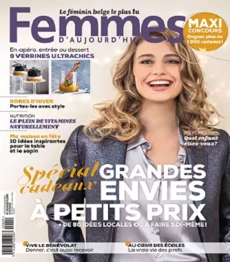 Femmes D’Aujourd’hui N°49 Du 3 Décembre 2020  [Magazines]