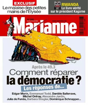 Marianne N°1360 Du 6 au 12 Avril 2023  [Magazines]