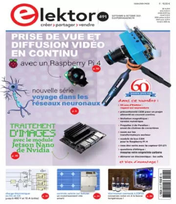 Elektor N°491 – Septembre-Octobre 2021  [Magazines]