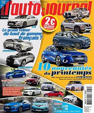 L’Auto-Journal N°1054 Du 12 au 25 Mars 2020  [Magazines]
