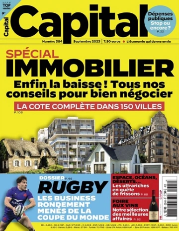 Capital N°384 – Septembre 2023 [Magazines]