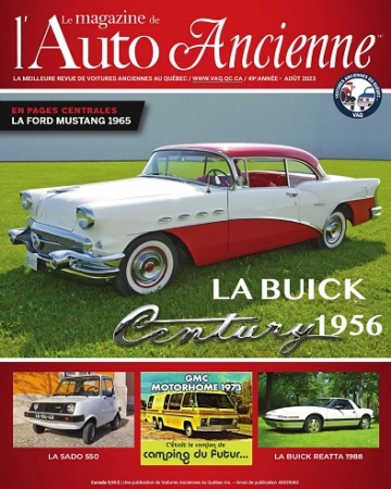 Le Magazine De L’Auto Ancienne – Août 2023  [Magazines]