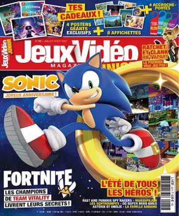 Jeux Vidéo Magazine Junior N°22 – Juillet-Août 2021 [Magazines]