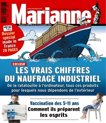 Marianne N°1286 Du 5 au 11 Novembre 2021  [Magazines]