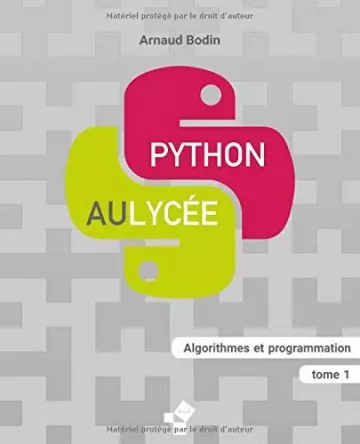 Python au lycee (tome 1)  [Livres]