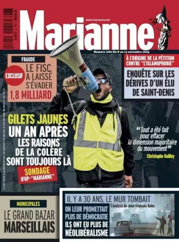 Marianne - 8 Novembre 2019  [Magazines]