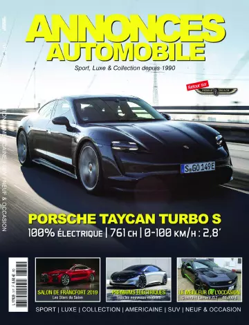 Annonces Automobile N°317 2019 [Magazines]