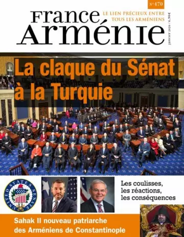 France Arménie - Janvier 2020  [Magazines]