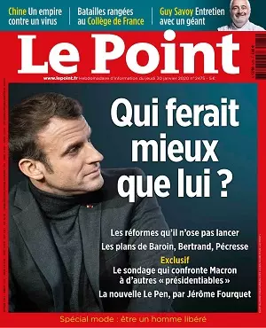 Le Point N°2475 Du 30 Janvier 2020  [Magazines]