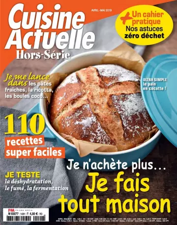 Cuisine Actuelle Hors Série N°140 – Avril-Mai 2019  [Magazines]