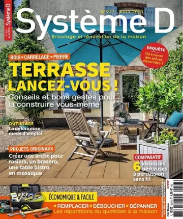 Système D N°927 – Avril 2023 [Magazines]