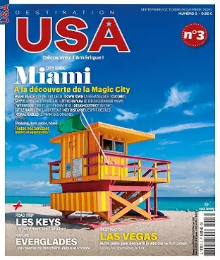 Destination USA N°3 – Septembre-Novembre 2020 [Magazines]