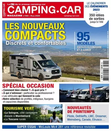 Camping-Car Magazine N°360 – Mars 2023 [Magazines]