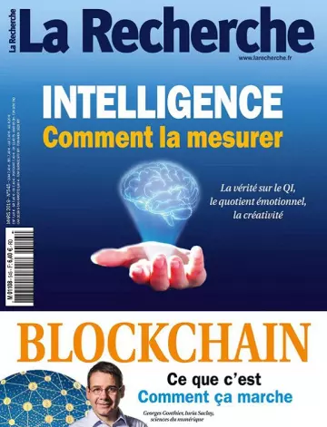 La Recherche N°545 – Mars 2019  [Magazines]