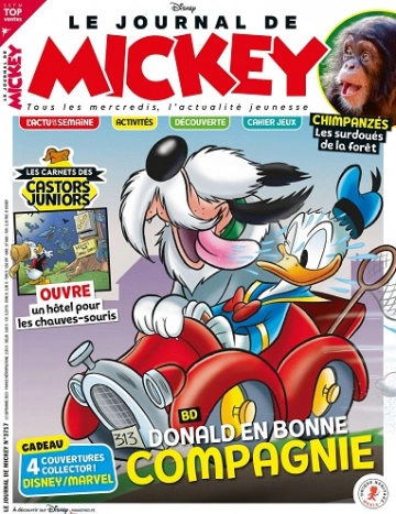 Le Journal De Mickey N°3717 Du 13 au 19 Septembre 2023  [Magazines]