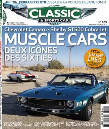 Classic et Sports Car N°103 – Novembre 2021 [Magazines]
