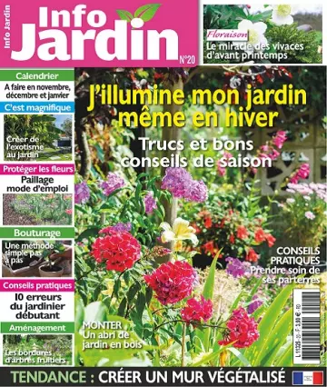 Info Jardin N°20 – Décembre 2021-Février 2022 [Magazines]