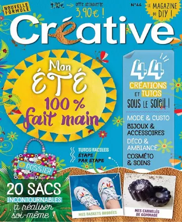 Créative N°44 – Juillet 2019 [Magazines]