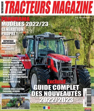 Tracteurs Magazine N°24 – Janvier-Mars 2022 [Magazines]