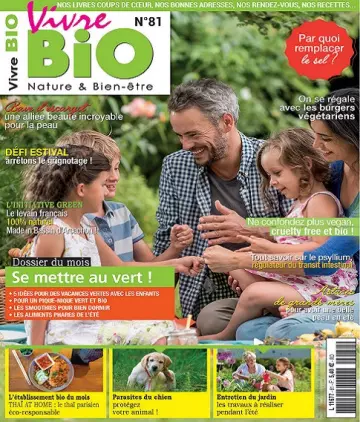 Vivre Bio N°81 – Juillet-Août 2022  [Magazines]
