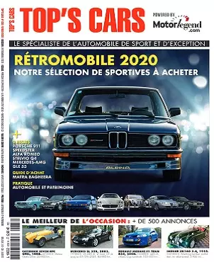 Top’s Cars N°636 – Février 2020  [Magazines]