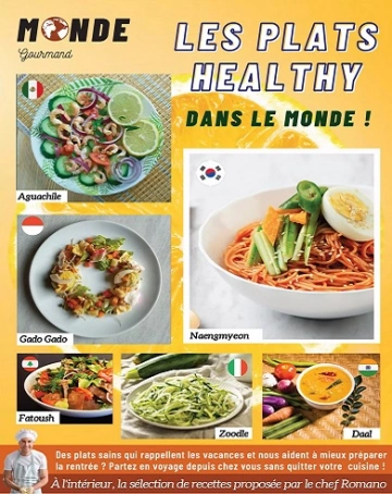 Monde Gourmand N°62 – Août 2023 [Magazines]
