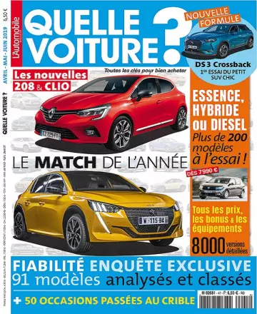 L’Automobile Magazine Quelle Voiture N°47 – Avril-Juin 2019 [Magazines]