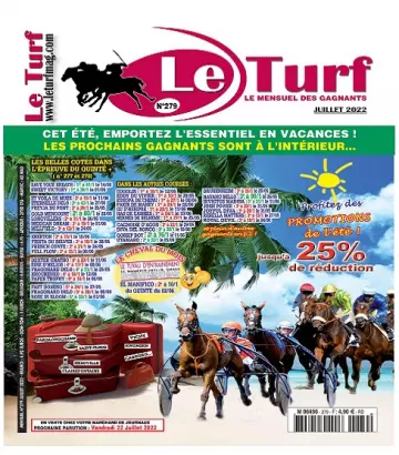 Le Turf Magazine N°279 – Juillet 2022  [Magazines]