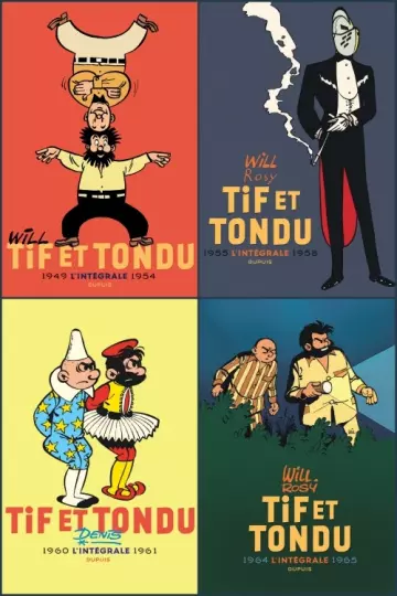 Tif et Tondu - Nouvelle intégrale (4 tomes) [BD]