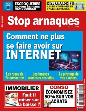 Stop Arnaques N°150 – Septembre-Novembre 2023  [Magazines]