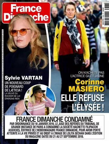 France Dimanche N°3783 Du 1er au 7 Mars 2019  [Magazines]