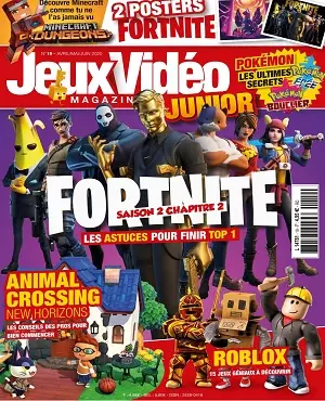 Jeux Vidéo Magazine Junior N°19 – Avril-Juin 2020 [Magazines]